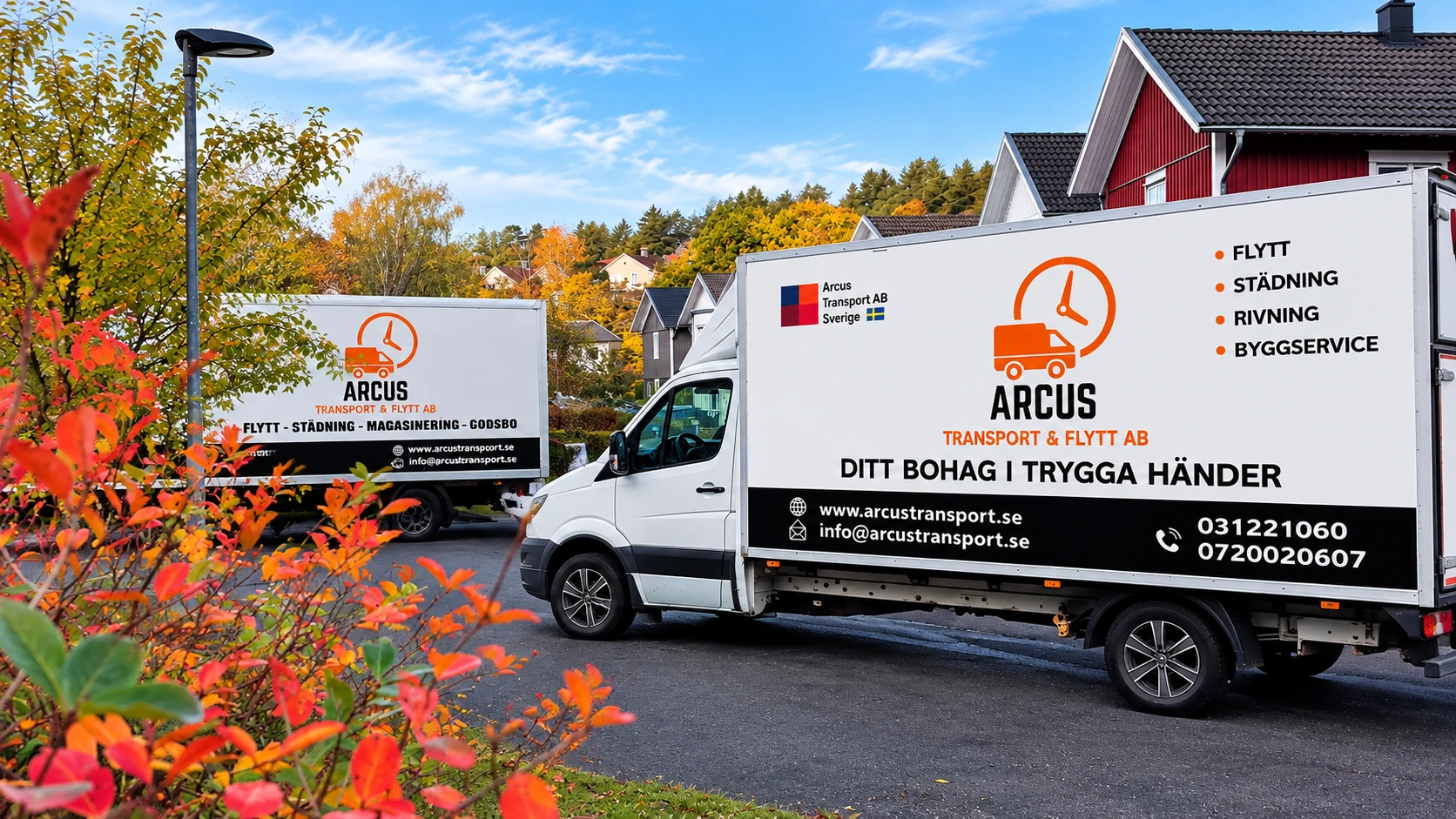 Arcus transportbilar i Göteborg – Transport